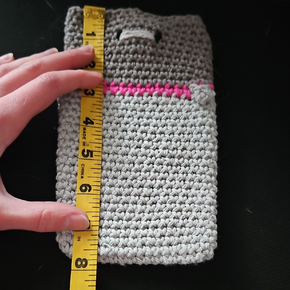 Pigeon Crochet Phone Case